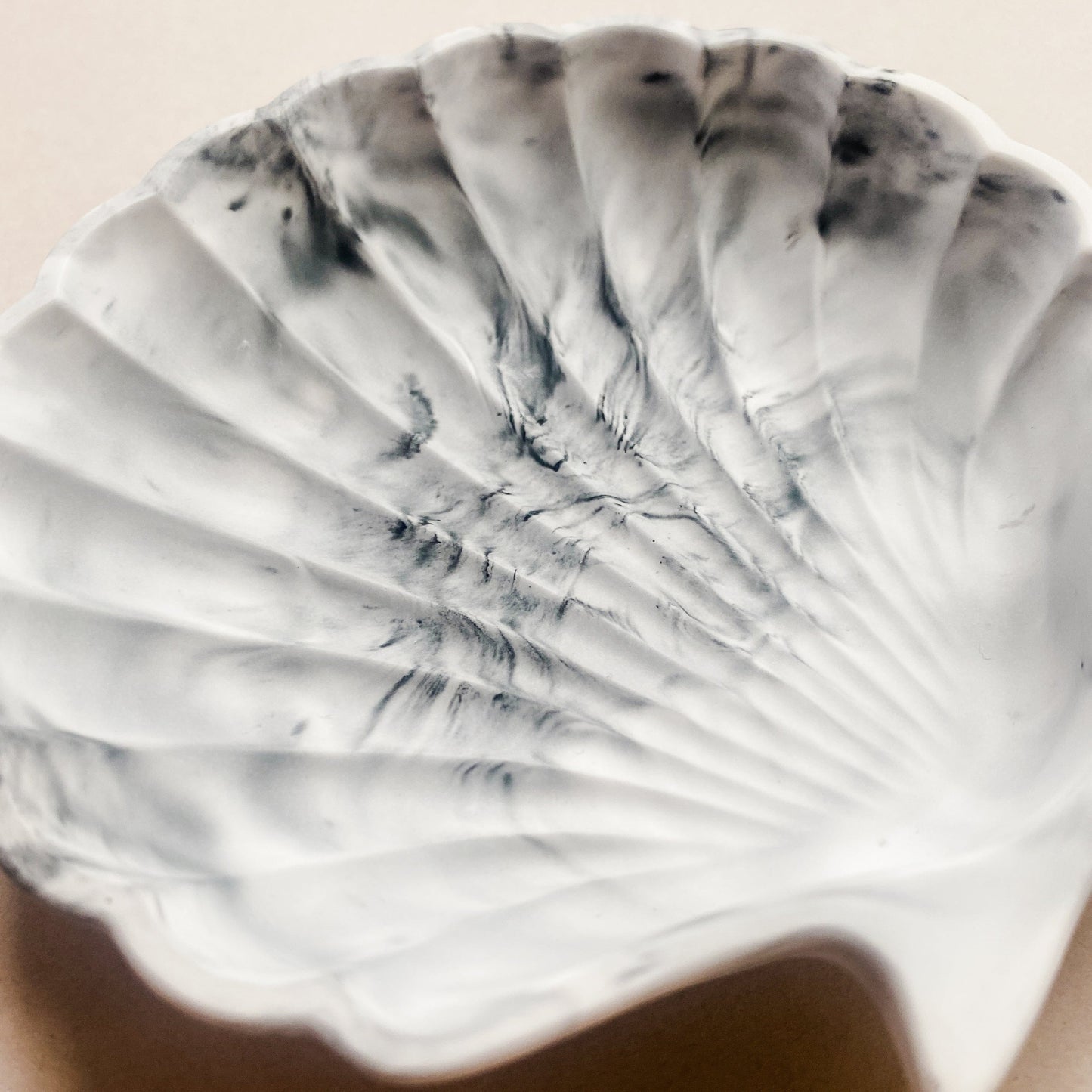 Scallop Shell - Marble Collection